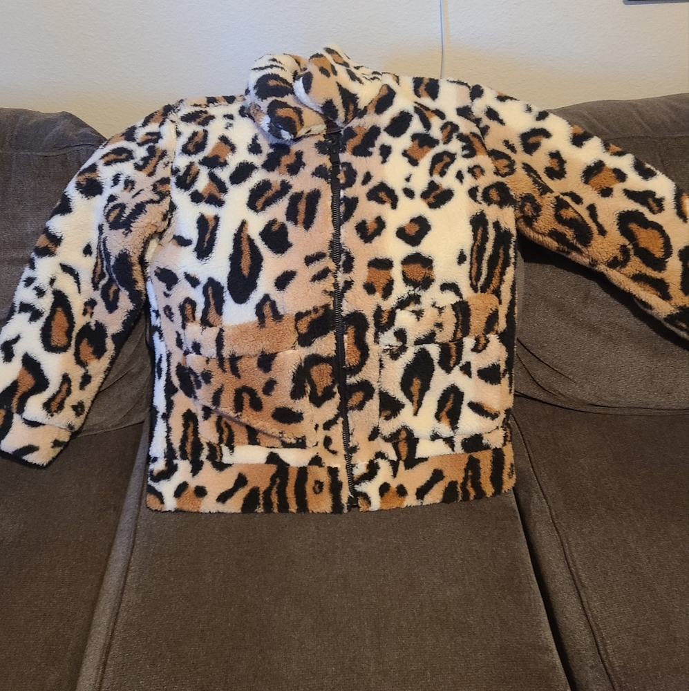 Levi's Leopard Jacket Medium